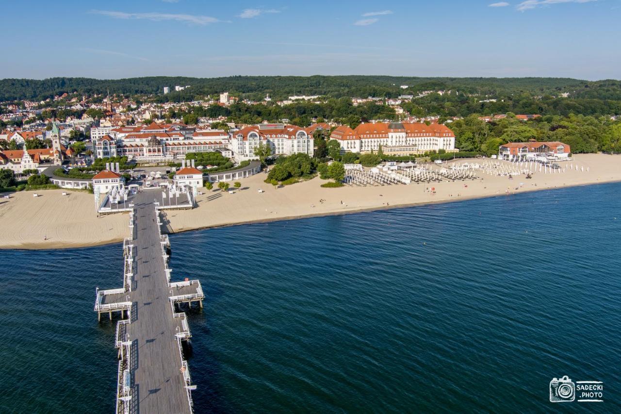 Plaza Lägenhet Sopot Exteriör bild